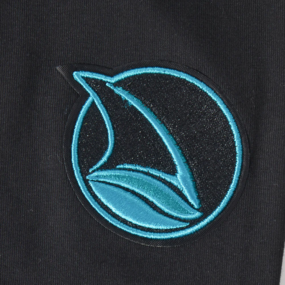 NHL SAN JOSE SHARKS CLASSIC WOMEN'S HW JERSEY LEGGING (BLACK) - Image 7