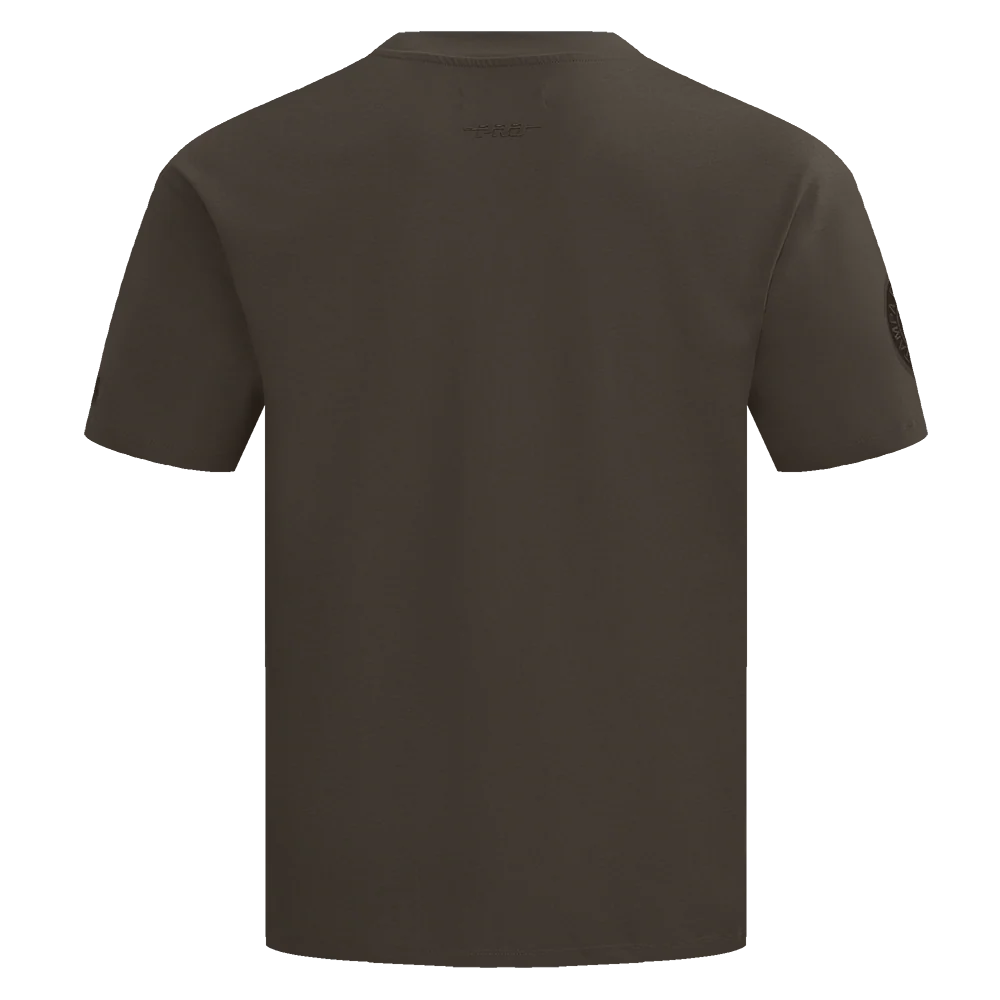 NHL TAMPA BAY LIGHTNING NEUTRAL MEN'S DROP SHOULDER TEE (DARK TAUPE) - Image 3