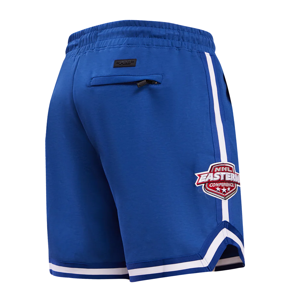 NHL TORONTO MAPLE LEAFS CLASSIC CHENILLE DOUBLE KNIT SHORT (DODGER BLUE) - Image 3