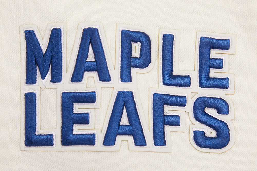 NHL TORONTO MAPLE LEAFS RETRO CLASSIC MEN'S PULLOVER HOODIE (EGGSHELL/DODGER BLUE) - Image 7