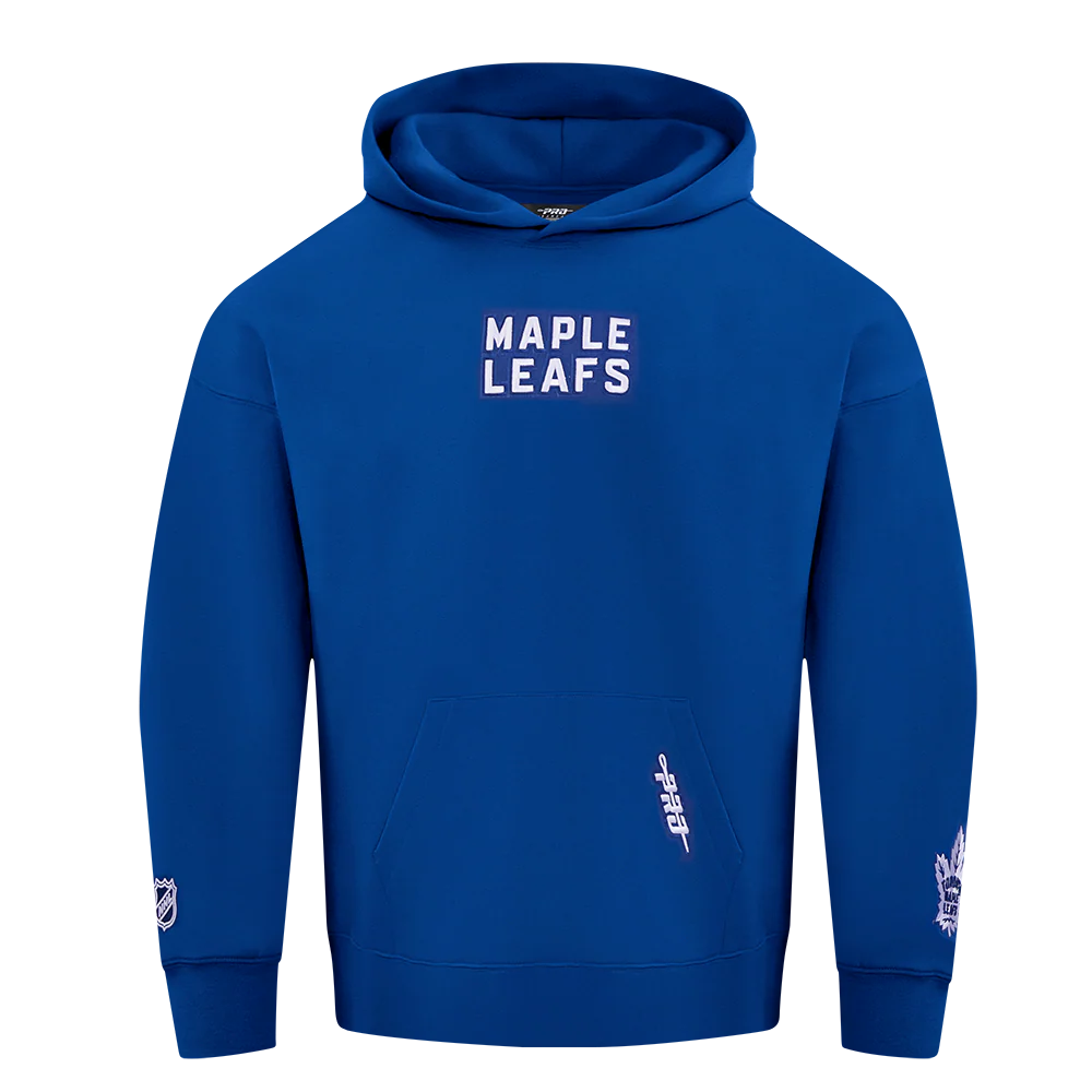 NHL TORONTO MAPLE LEAFS WINGSPAN MEN'S DROP SHOULDER FLC PO HOODIE (DODGER BLUE) - Image 3