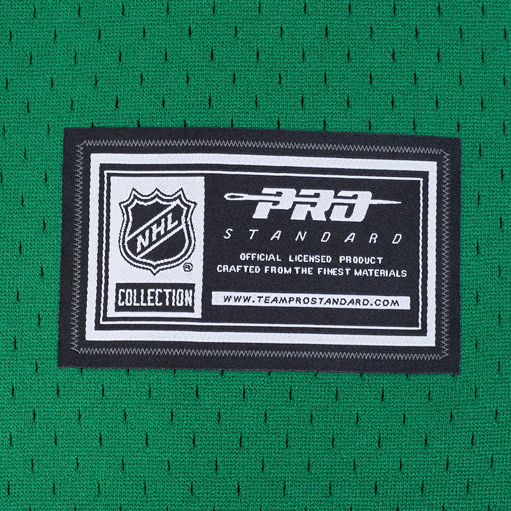 VANCOUVER CANUCKS CLASSIC MESH MEN'S BUTTON DOWN SHIRT (KELLY GREEN) - Image 7