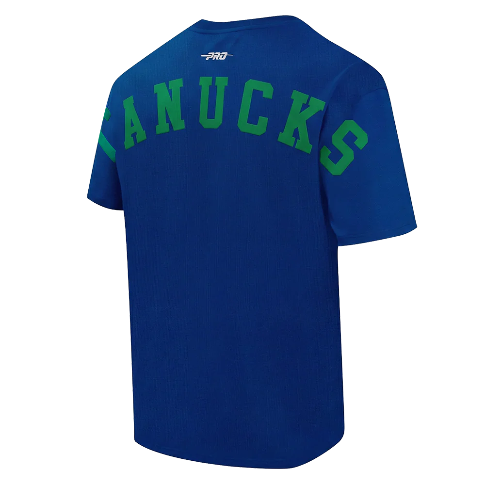 NHL VANCOUVER CANUCKS WINGSPAN MEN'S CJ DROP SHOULDER TEE (DODGER BLUE) - Image 4