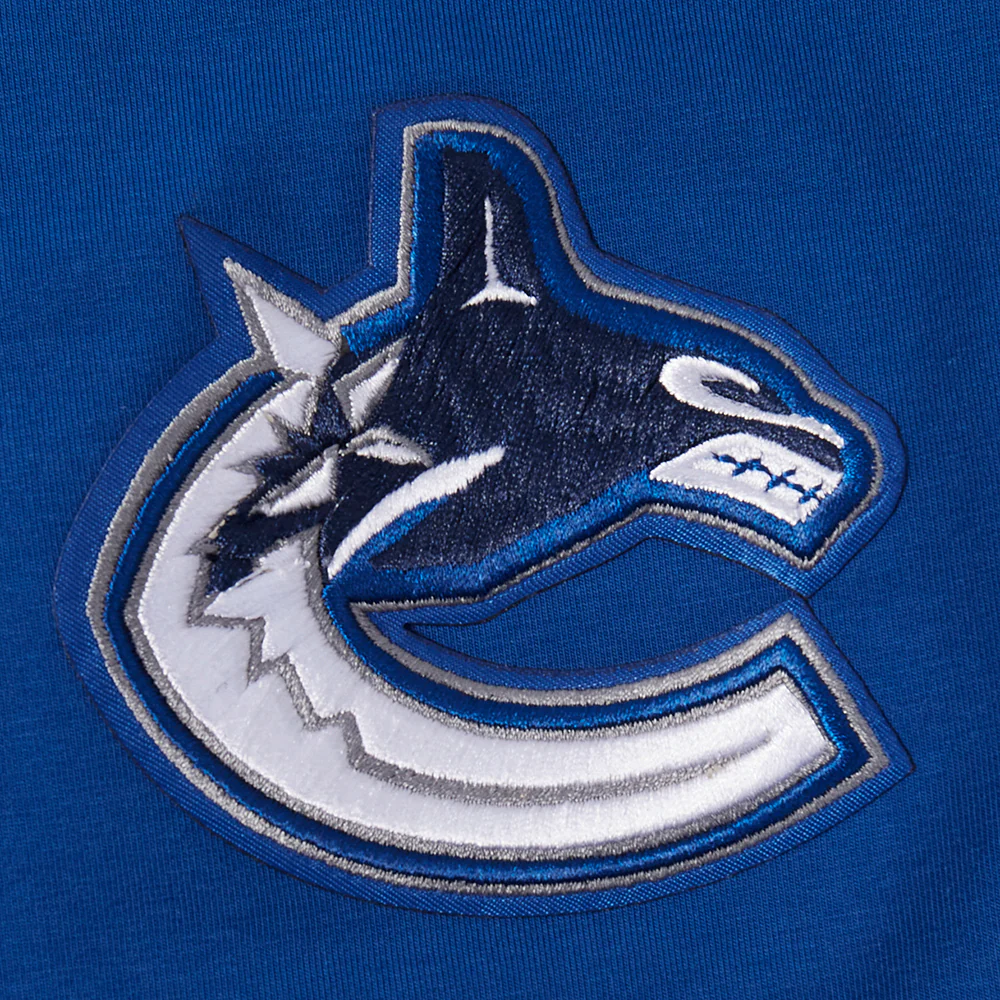 NHL VANCOUVER CANUCKS WINGSPAN WOMEN'S SJ BOXY TEE (DODGER BLUE) - Image 5