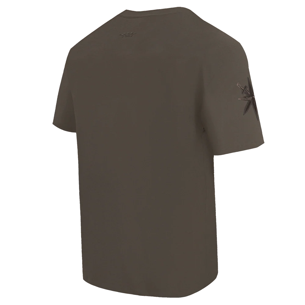 NHL VEGAS GOLDEN KNIGHTS NEUTRAL MEN'S DROP SHOULDER TEE (DARK TAUPE) - Image 3