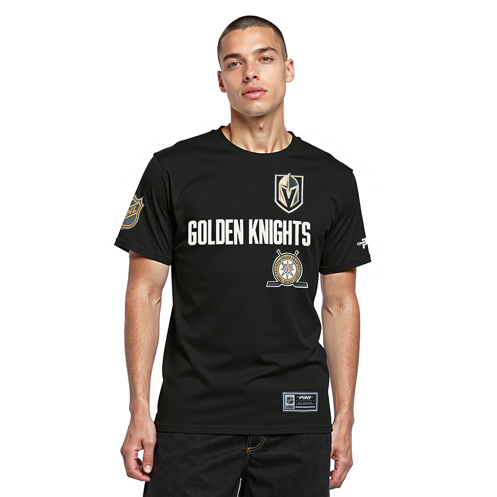 NHL VEGAS GOLDEN KNIGHTS MODERN ORIGINALS MEN'S SJ TEE (BLACK)