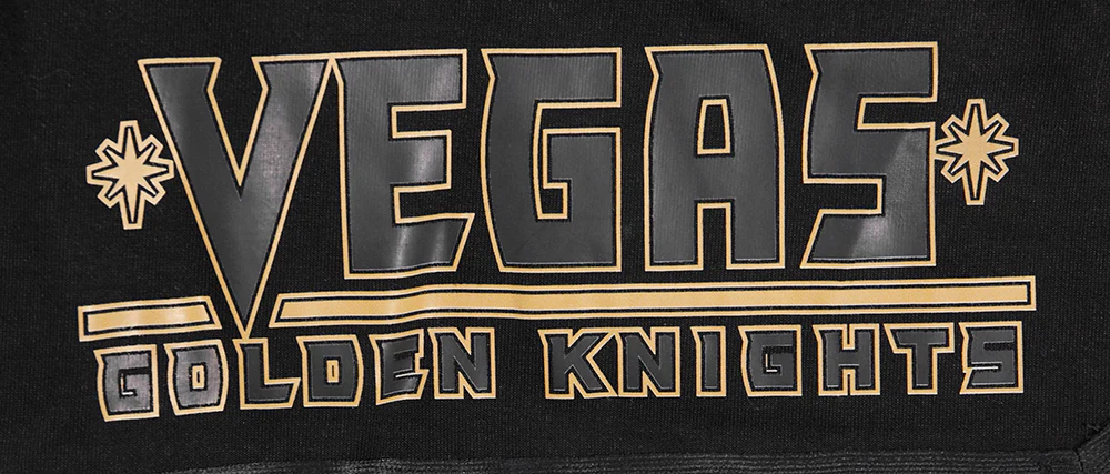 NHL VEGAS GOLDEN KNIGHTS CLASSIC CHENILLE MEN'S SHORT (BLACK) - Image 6