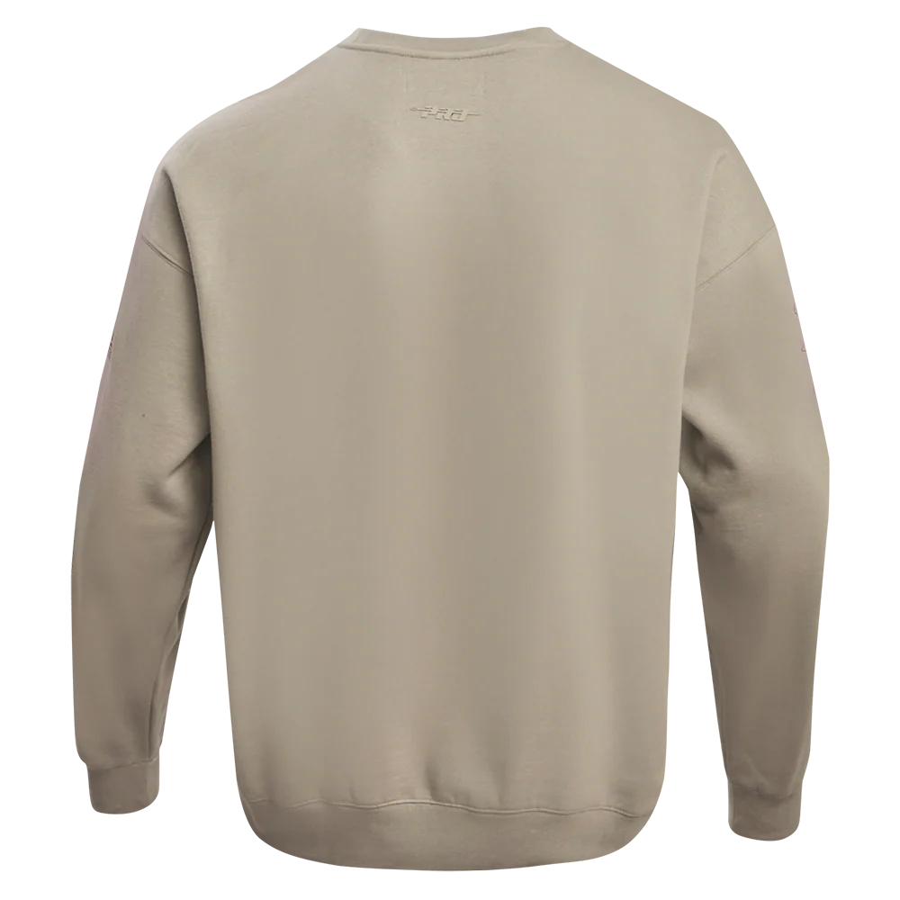 NHL VEGAS GOLDEN KNIGHTS NEUTRAL DROP SHOULDER FLEECE CREWNECK (TAUPE) - Image 10