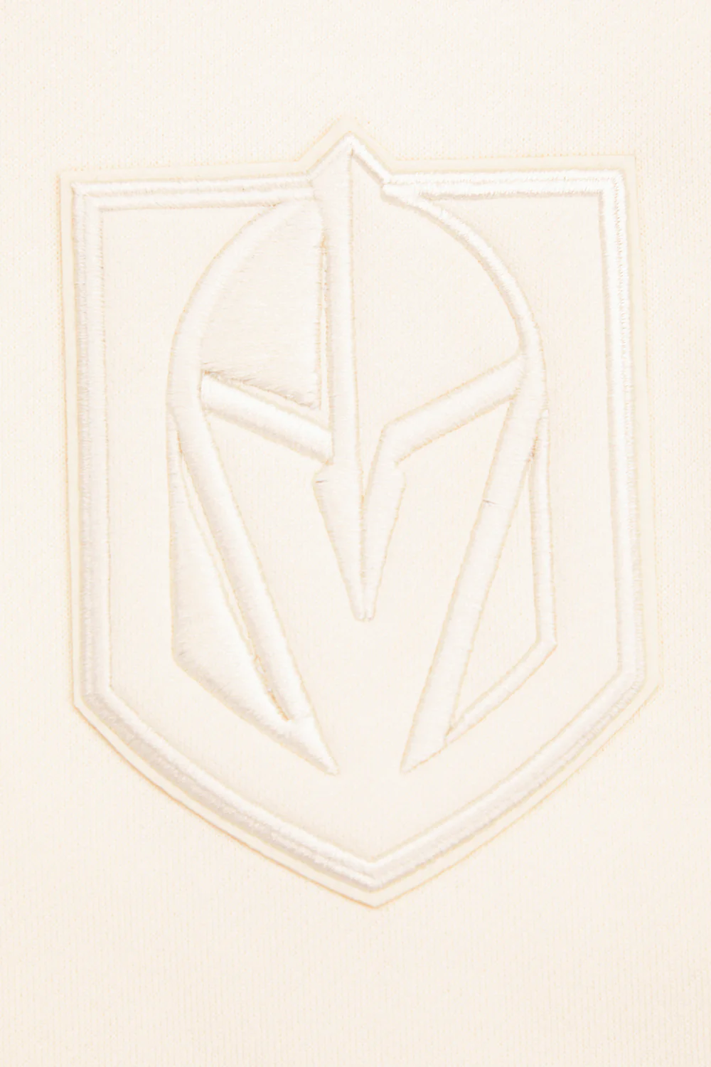 NHL VEGAS GOLDEN KNIGHTS NEUTRAL DROP SHOULDER FLEECE PULLOVER HOODIE (EGGSHELL) - Image 6