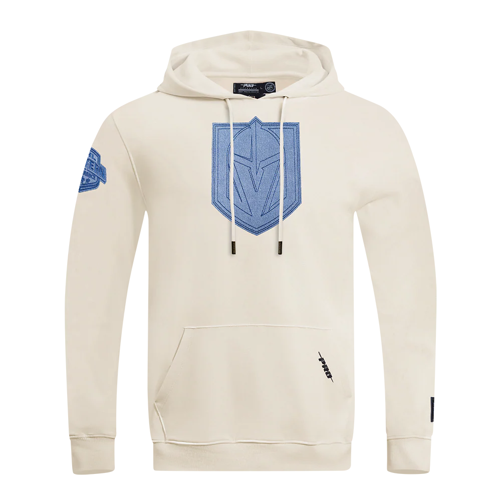 NHL VEGAS GOLDEN KNIGHTS VARSITY BLUES MEN'S PO HOODIE (LINEN)