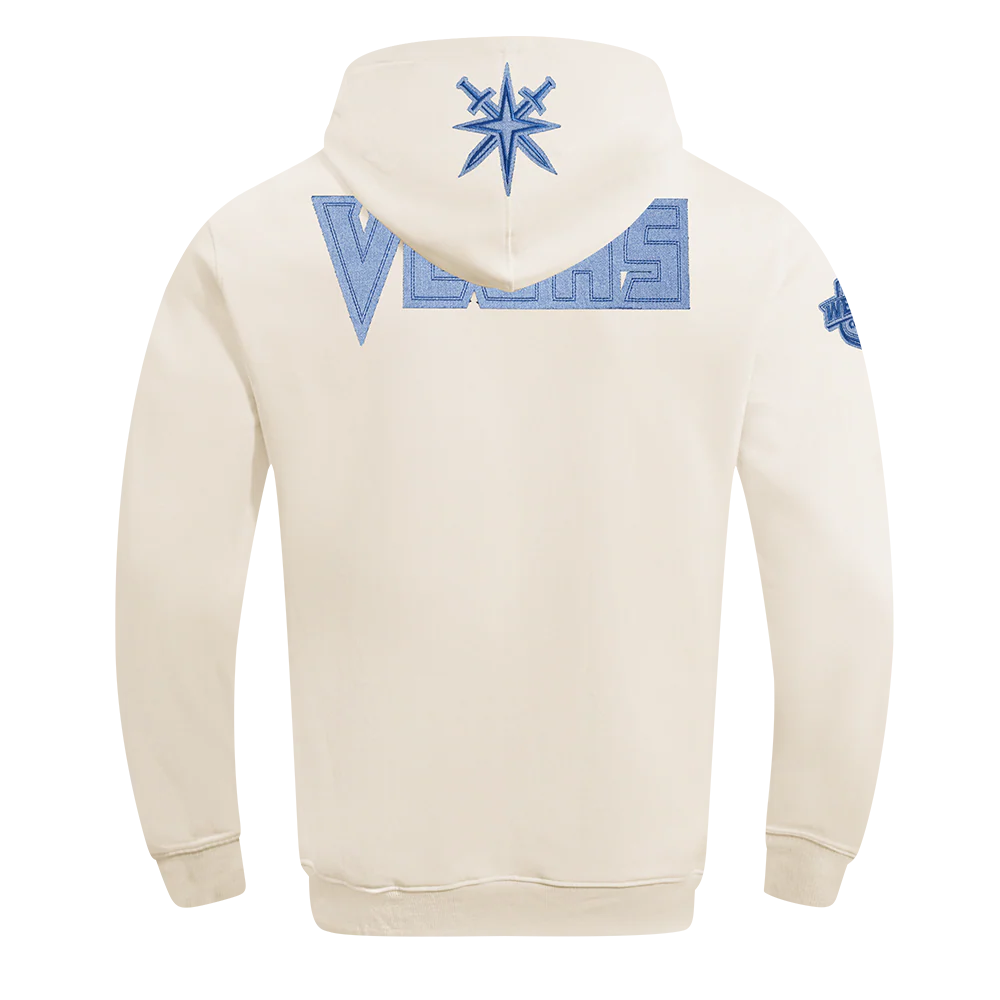 NHL VEGAS GOLDEN KNIGHTS VARSITY BLUES MEN'S PO HOODIE (LINEN) - Image 3