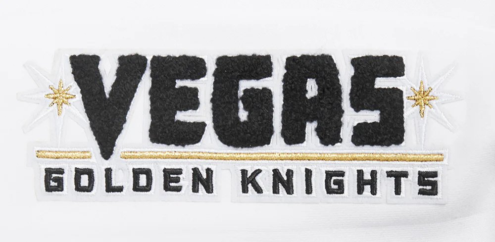 NHL VEGAS GOLDEN KNIGHTS CLASSIC WOMEN'S FLEECE HOODIE DRESS (WHITE) - Image 7