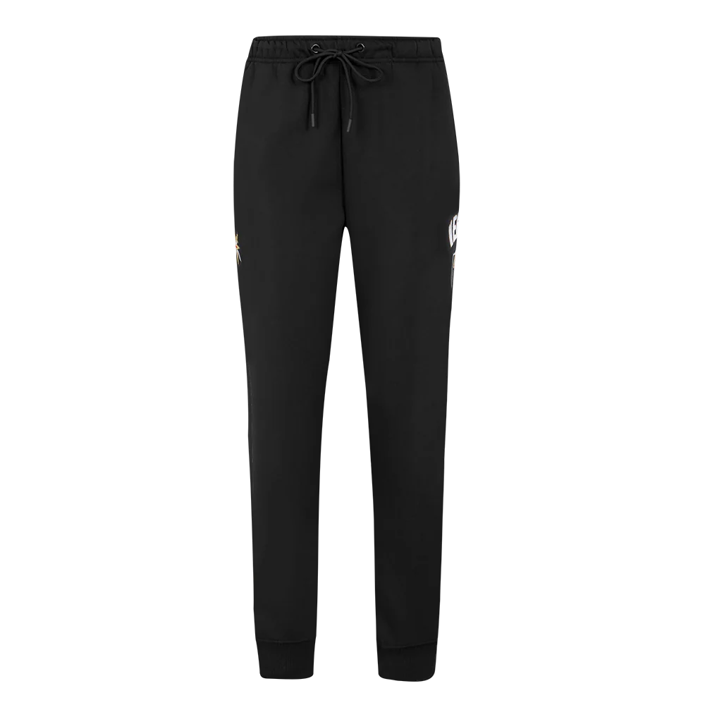 NHL VEGAS GOLDEN KNIGHTS CLASSIC WOMEN'S FLEECE SWEATPANT (BLACK) - Image 2
