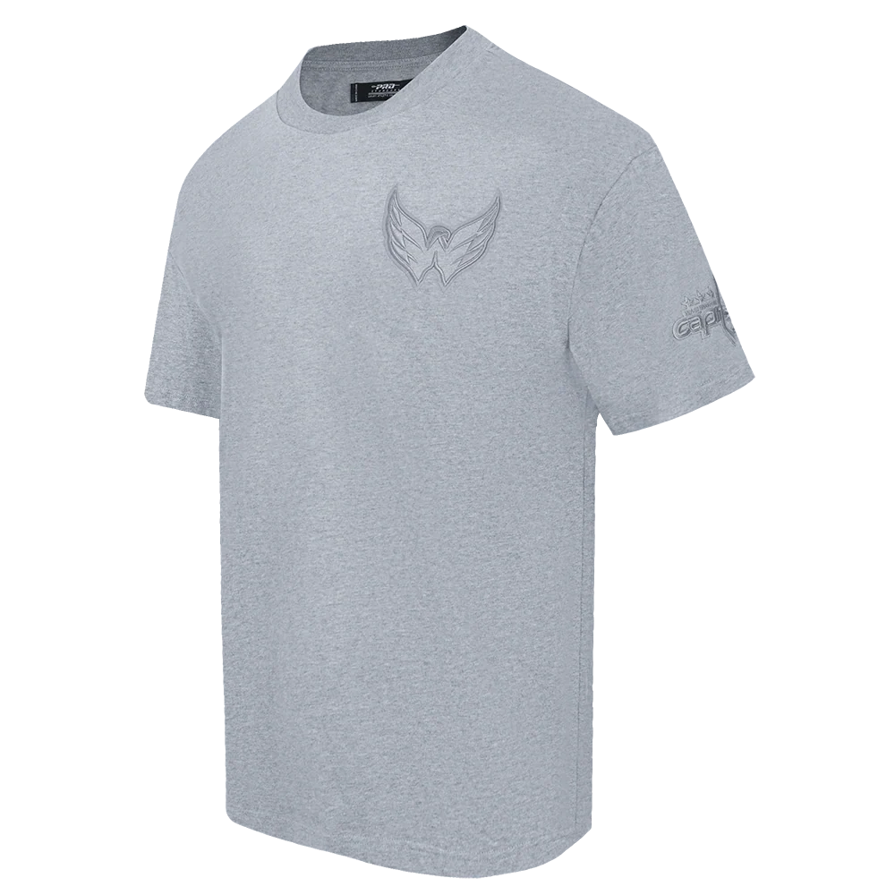 NHL WASHINGTON CAPITALS NEUTRAL MEN'S DROP SHOULDER TEE (DARK HEATHER GRAY) - Image 2