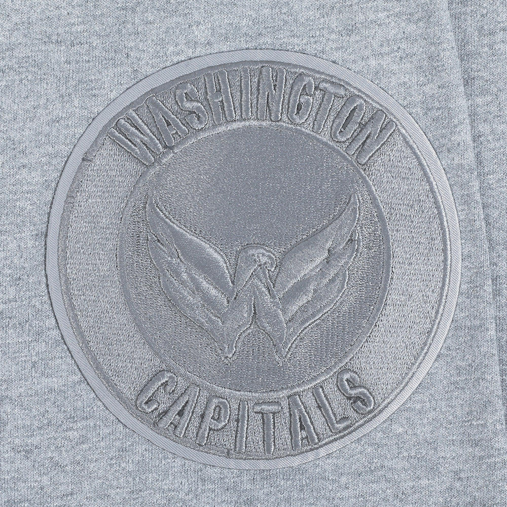 NHL WASHINGTON CAPITALS NEUTRAL MEN'S DROP SHOULDER TEE (DARK HEATHER GRAY) - Image 6