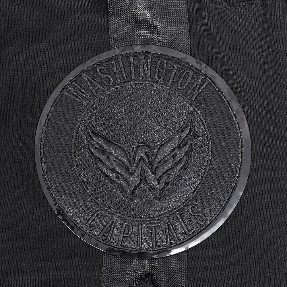 NHL WASHINGTON CAPITALS CLASSIC TRIPLE BLACK MEN'S MEN'S DK SHORT (TRIPLE BLACK) - Image 8