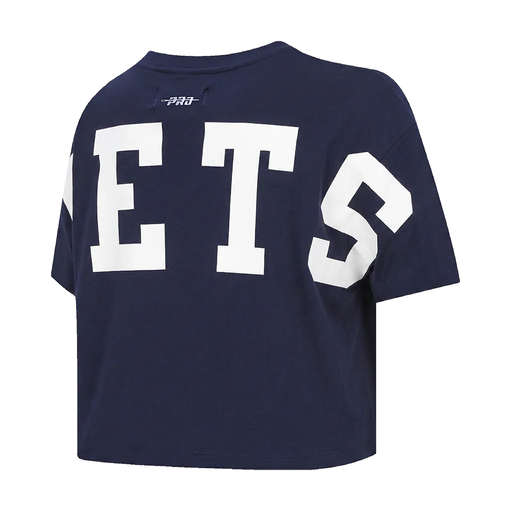 NHL WINNIPEG JETS WINGSPAN WOMEN'S SJ BOXY TEE (MIDNIGHT NAVY) - Image 4
