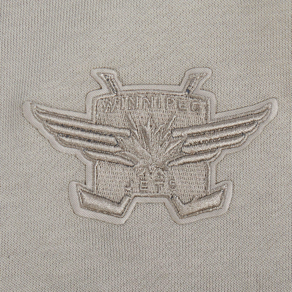 NHL WINNIPEG JETS NEUTRAL WOMEN'S FLC CREWNECK (TAUPE) - Image 5