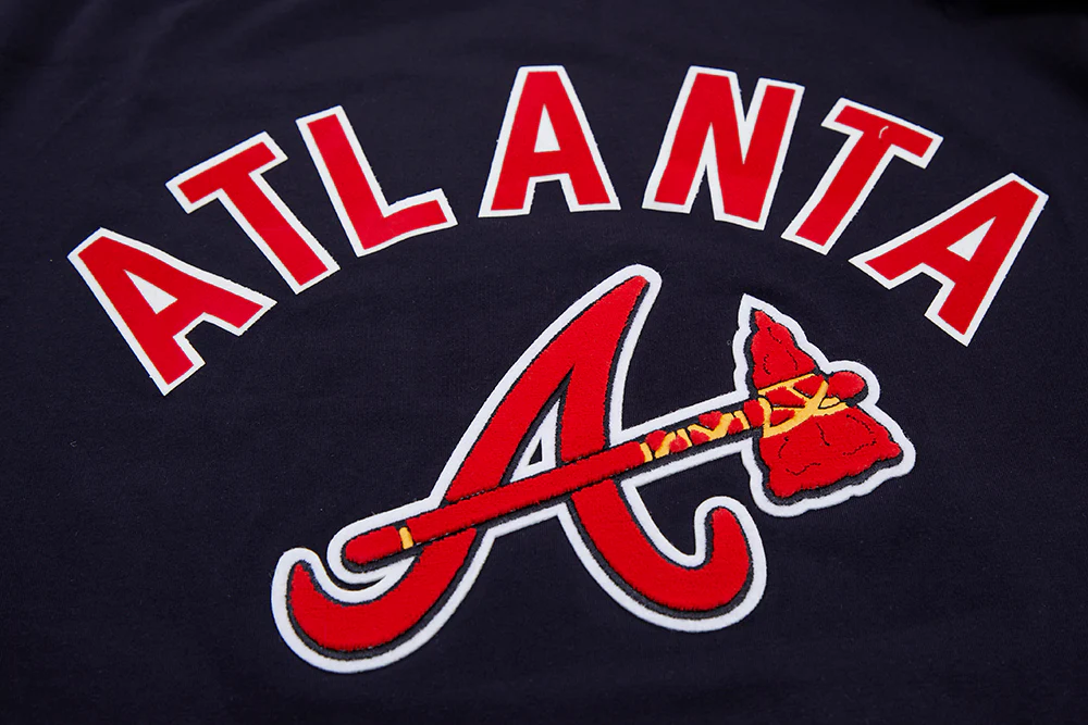 MLB ATLANTA BRAVES CLASSIC BRISTLE MEN'S TOP (MIDNIGHT NAVY) - Image 5