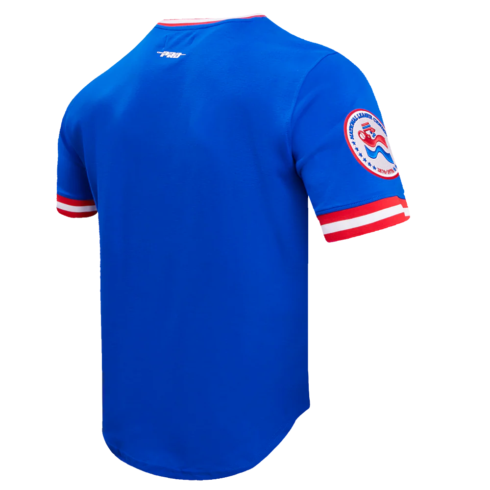 MLB ATLANTA BRAVES RETRO CLASSIC MEN'S TOP (ROYAL BLUE/RED) - Image 3