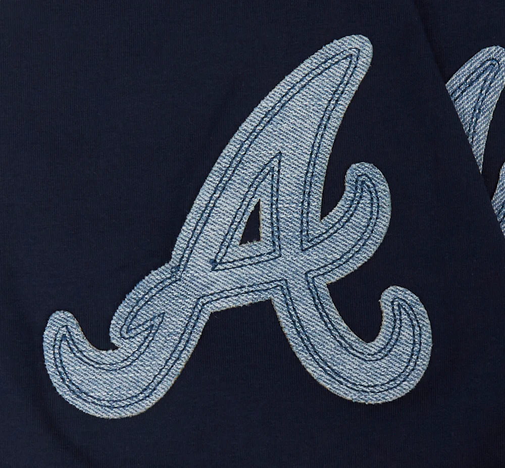 MLB ATLANTA BRAVES VARSITY BLUES MEN'S TOP (MIDNIGHT NAVY) - Image 6