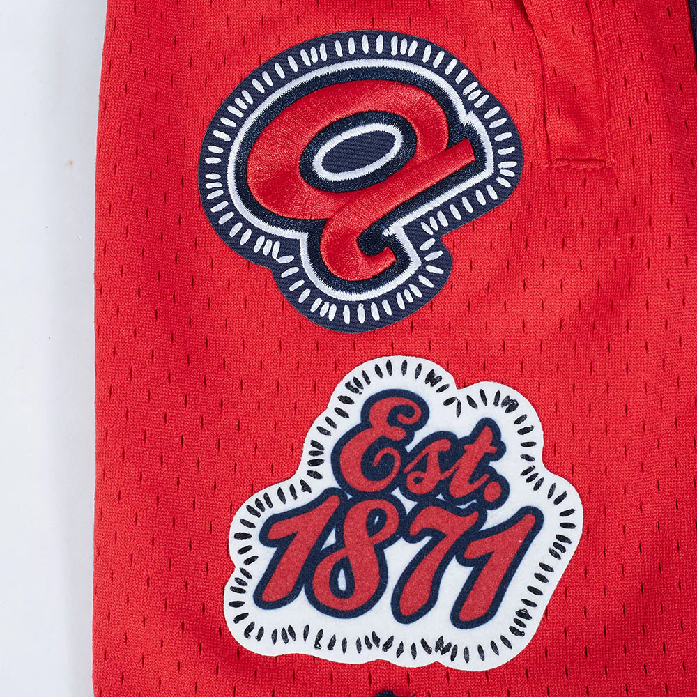 MLB ATLANTA BRAVES DIY PICK STITCH MEN'S DOUBLE KNIT 2.0 SHORT (MIDNIGHT NAVY/RED/MIDNIGHT NAVY) - Image 10