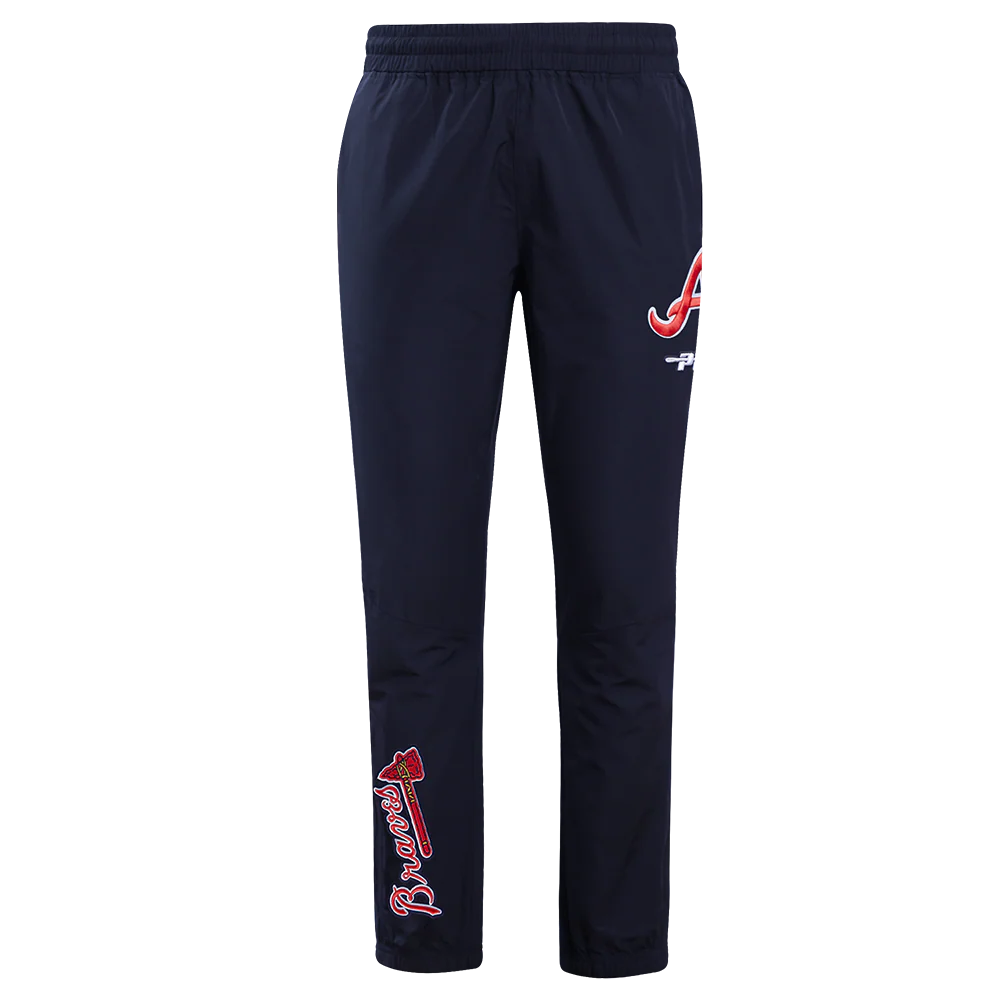 MLB ATLANTA BRAVES CLASSIC WIND SUIT MEN'S WOVEN PANT (MIDNIGHT NAVY) - Image 2