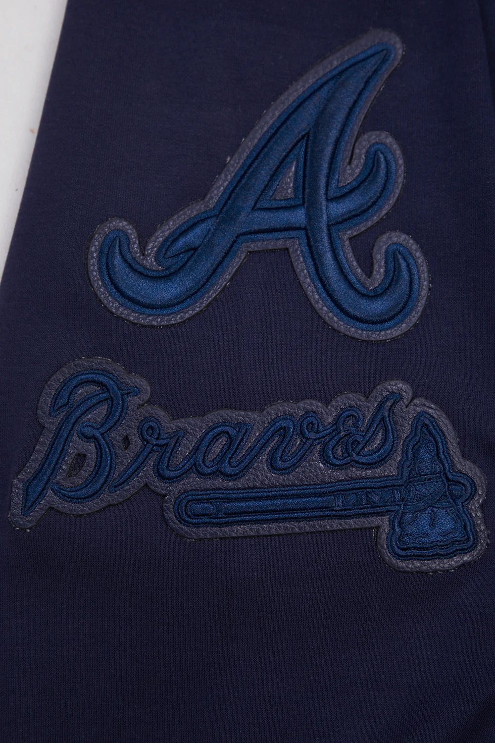 MLB ATLANTA BRAVES TRIPLE TONAL DK PO HOODIE (MIDNIGHT NAVY) - Image 6