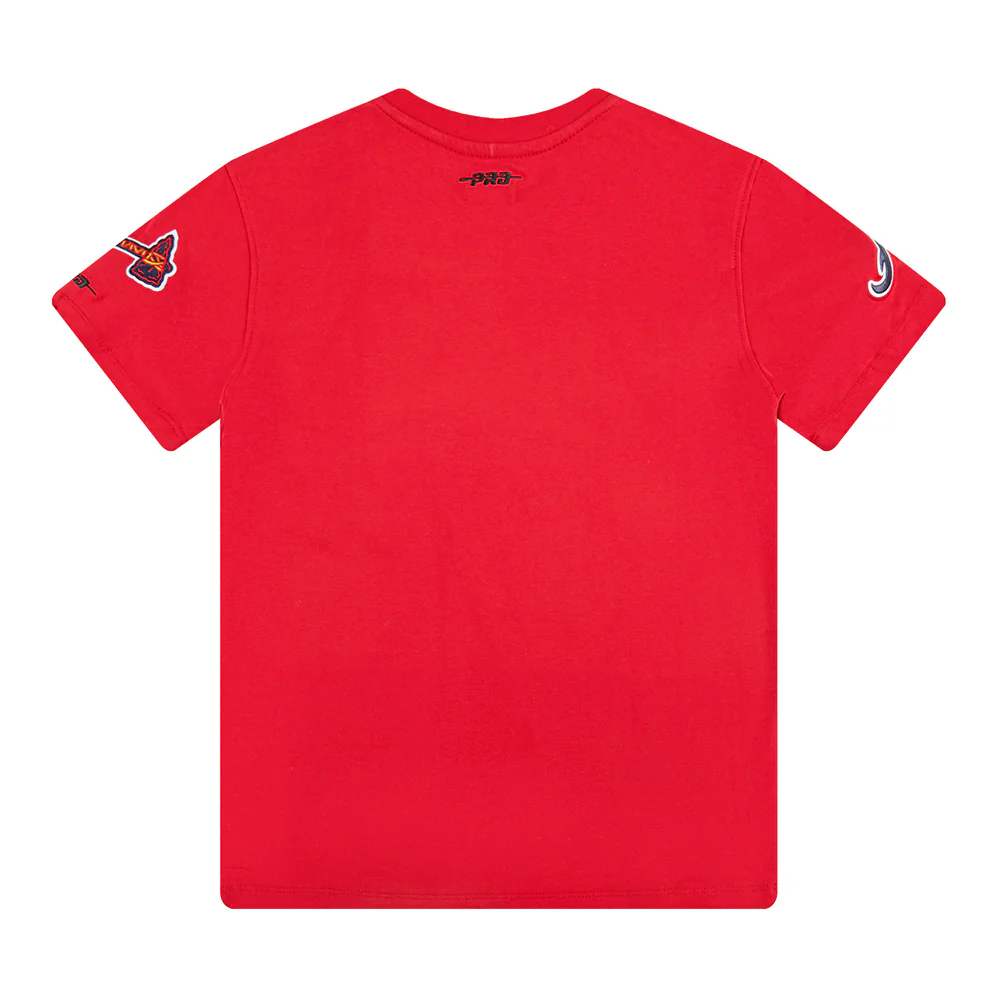 MLB ATLANTA BRAVES CLASSIC BIG BOYS SHORT SLEEVE TOP (RED) - Image 2