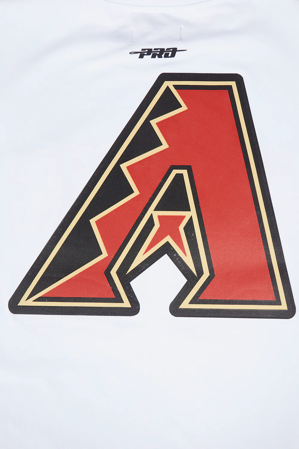 MLB ARIZONA DIAMONDBACKS CLASSIC MEN'S STRIPED TOP (WHITE/BLACK) - Image 7