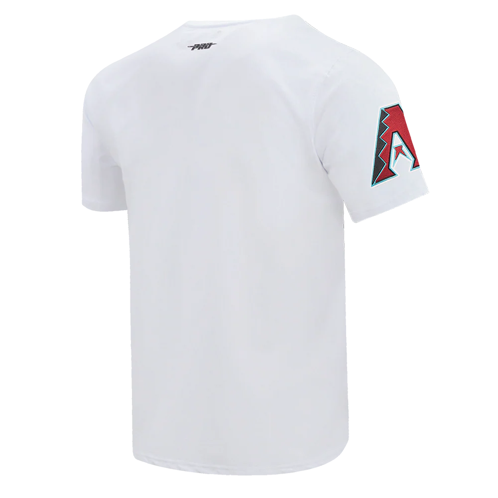 MLB ARIZONA DIAMONDBACKS CLASSIC CHENILLE MEN'S TOP (WHITE) - Image 4