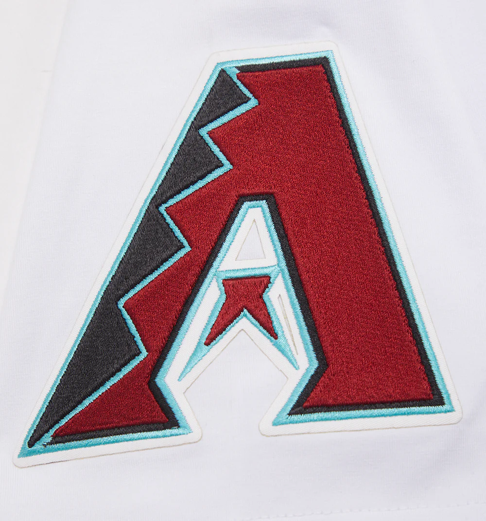 MLB ARIZONA DIAMONDBACKS CLASSIC CHENILLE MEN'S TOP (WHITE) - Image 6