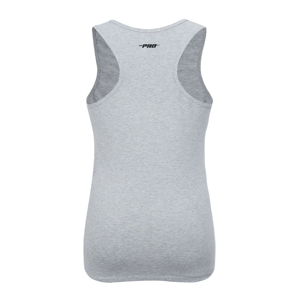 MLB ARIZONA DIAMONDBACKS CLASSIC WOMEN'S RELAXED FIT RACERBACK (HEATHER GREY) - Image 3