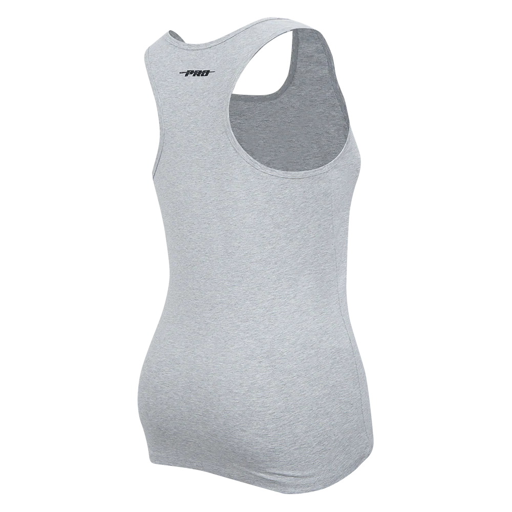 MLB ARIZONA DIAMONDBACKS CLASSIC WOMEN'S RELAXED FIT RACERBACK (HEATHER GREY) - Image 4