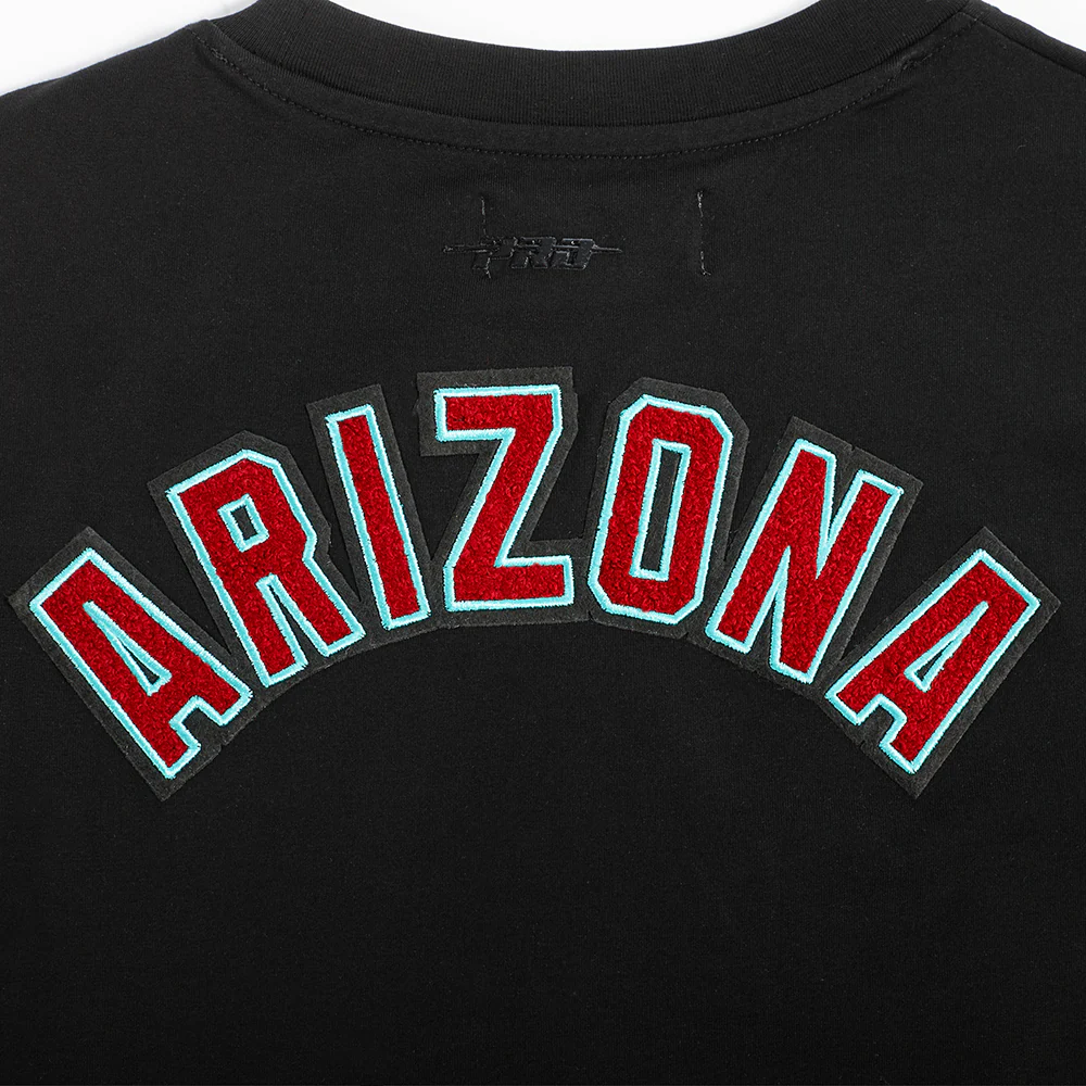 MLB ARIZONA DIAMONDBACKS CLASSIC WOMEN'S BODYCON DRESS (BLACK) - Image 7
