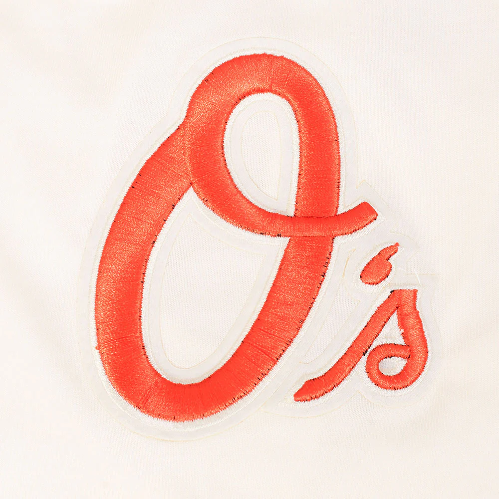 MLB BALTIMORE ORIOLES CHROME MEN'S CJ DROP SHOULDER TEE (EGGSHELL) - Image 6