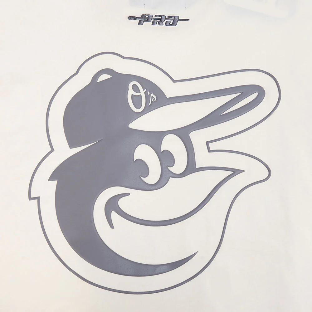 MLB BALTIMORE ORIOLES STREET TEAM MEN'S CJ DROP SHOULDER TEE (EGGSHELL) - Image 8