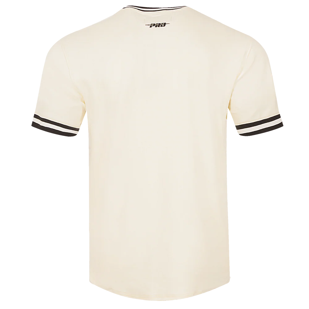 MLB BALTIMORE ORIOLES RETRO CLASSIC MEN'S TOP (EGGSHELL/ BLACK) - Image 3