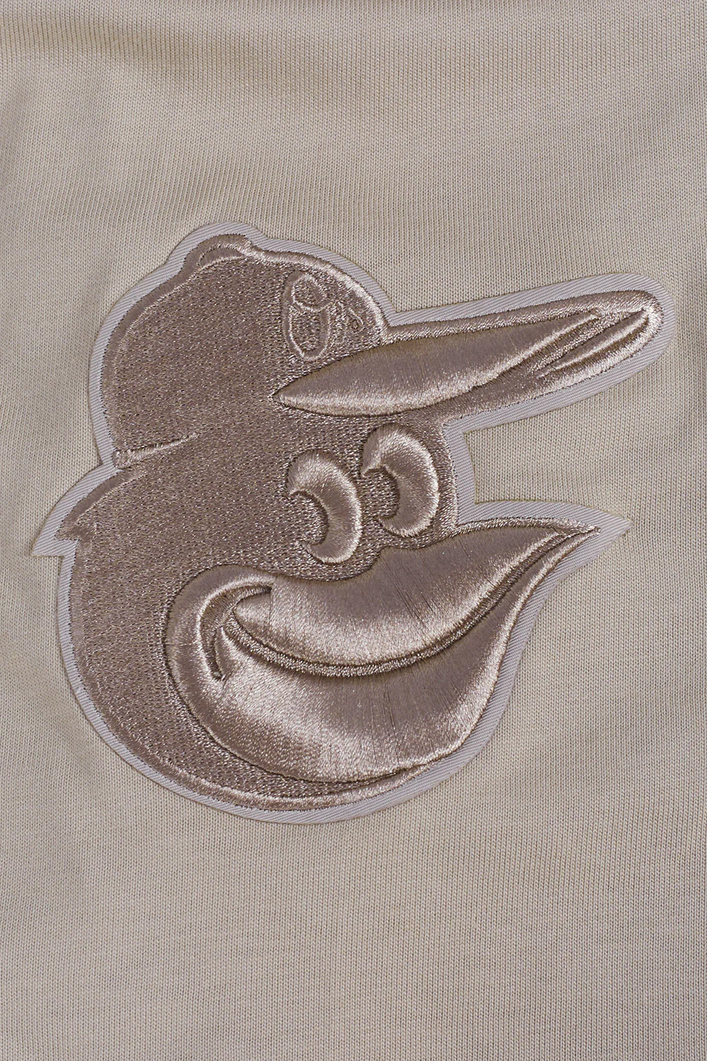 MLB BALTIMORE ORIOLES NEUTRAL MEN'S DROP SHOULDER TOP (TAUPE) - Image 6