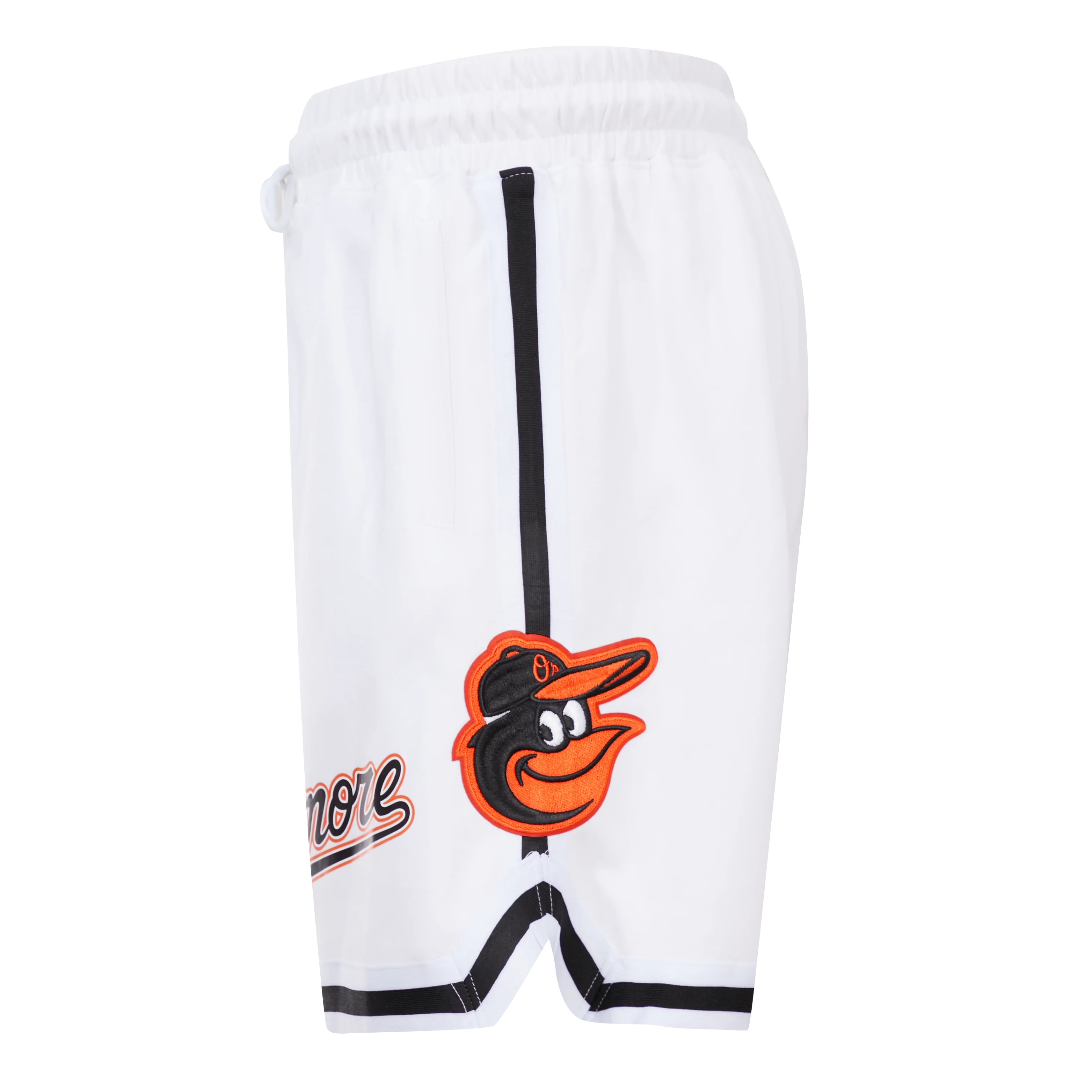 MLB BALTIMORE ORIOLES CLASSIC CHENILLE MEN'S SHORT (WHITE) - Image 3