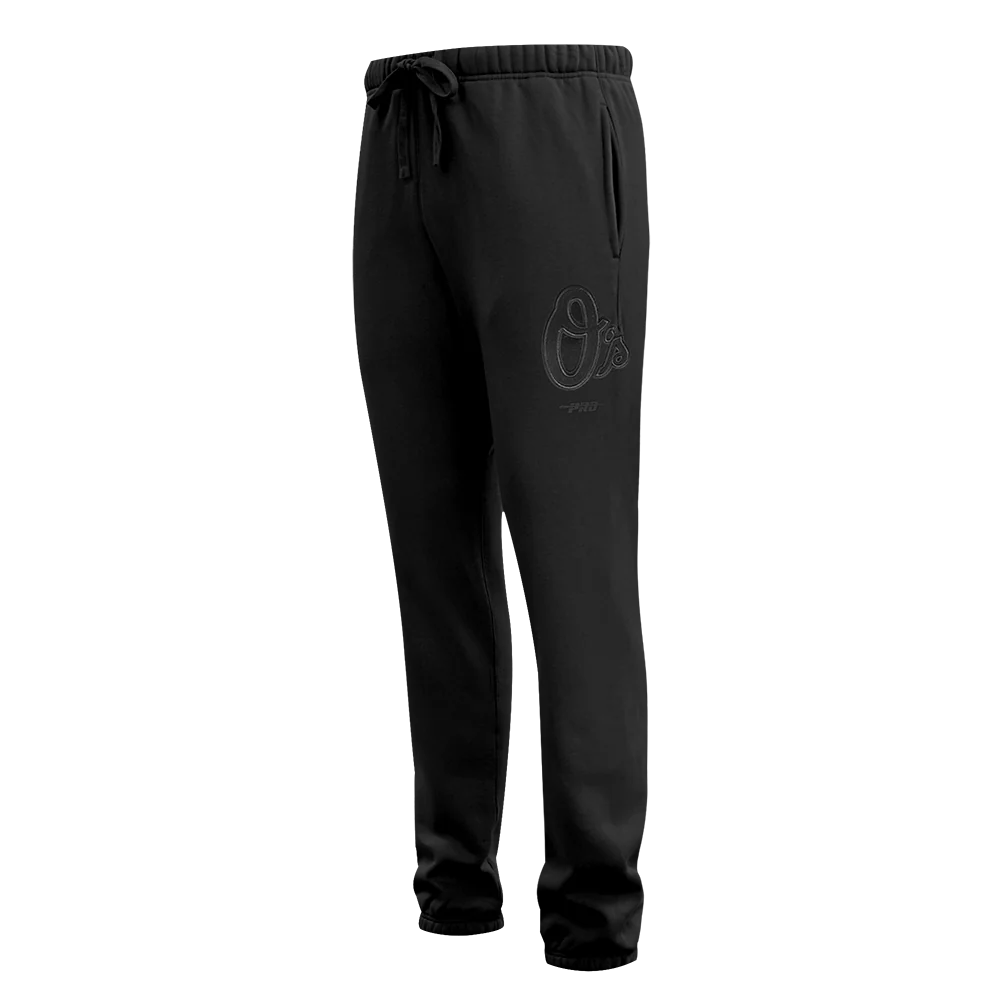 MLB BALTIMORE ORIOLES NEUTRAL MEN'S SWEATPANT (BLACK)