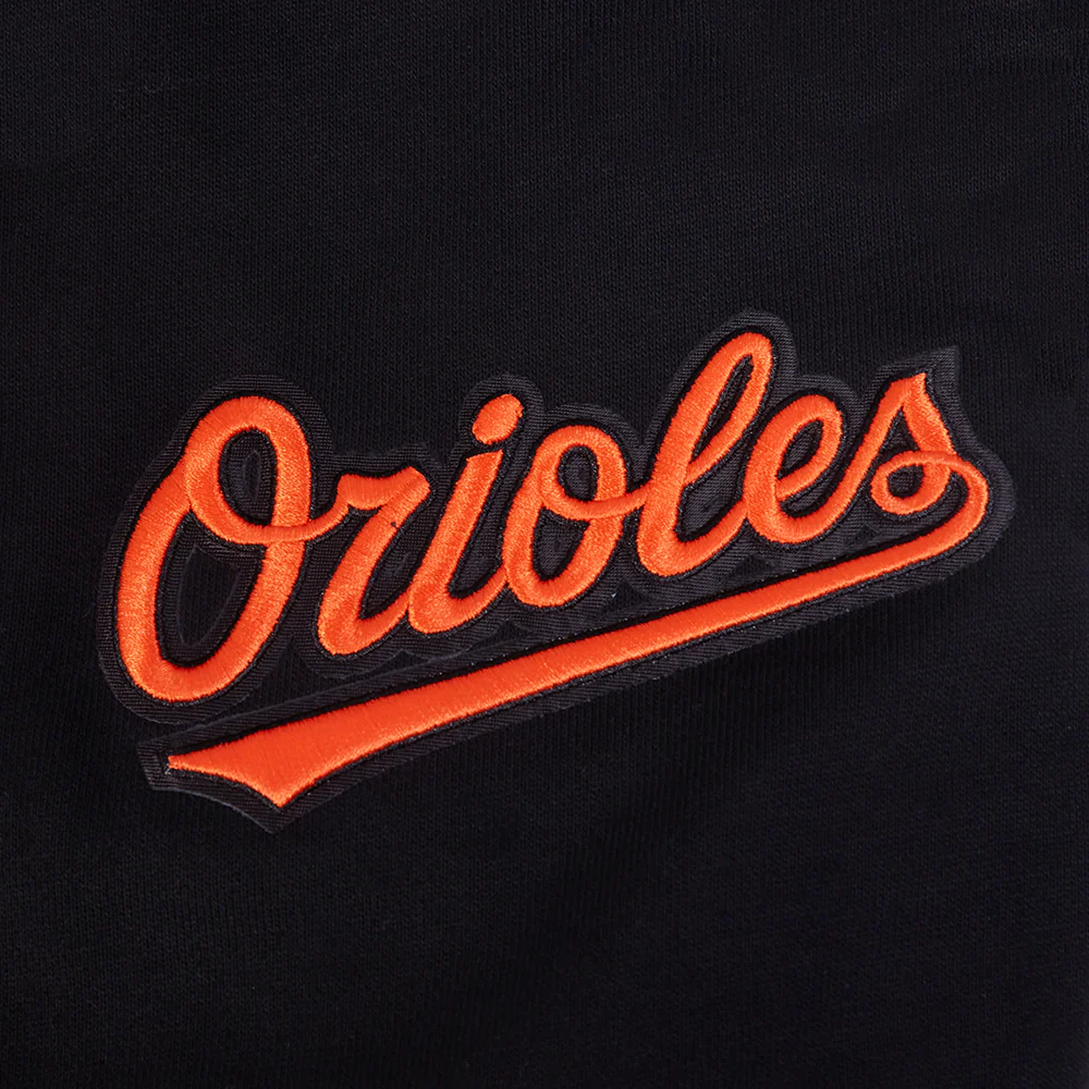 MLB BALTIMORE ORIOLES CITY ARCH MEN'S FLC PO HOODIE (BLACK) - Image 7