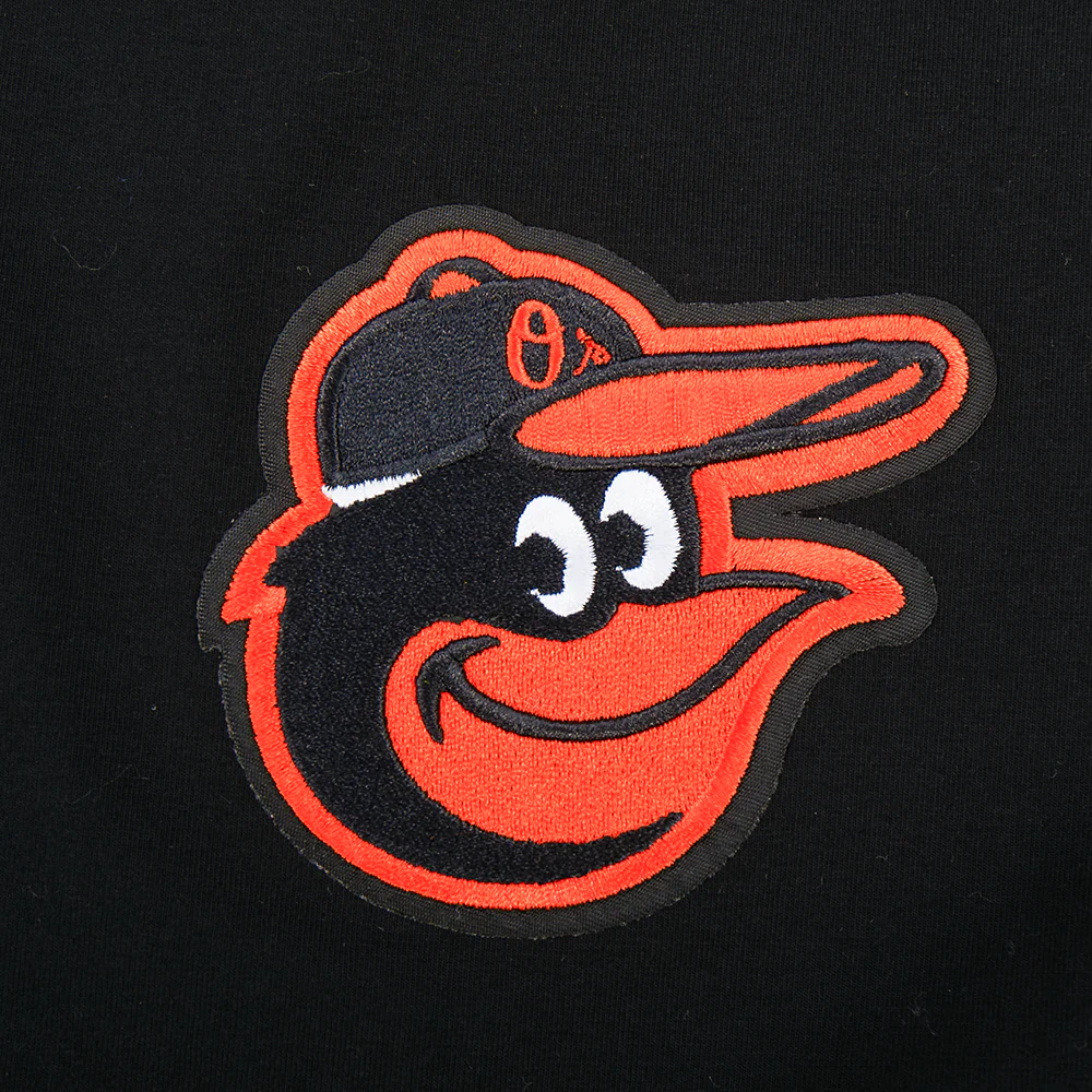 MLB BALTIMORE ORIOLES WINGSPAN WOMEN'S SJ BOXY TEE (BLACK) - Image 3