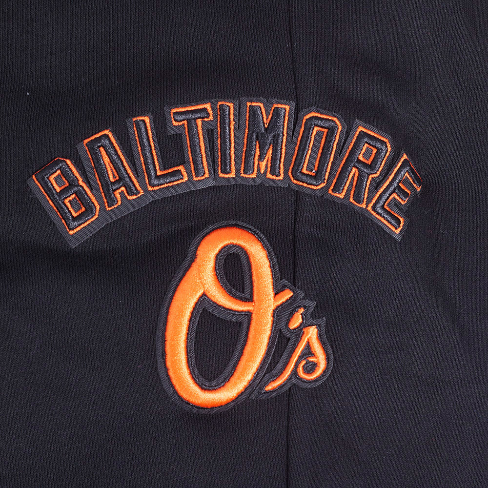 MLB BALTIMORE ORIOLES CLASSIC WOMEN'S SWEATPANT (BLACK) - Image 5