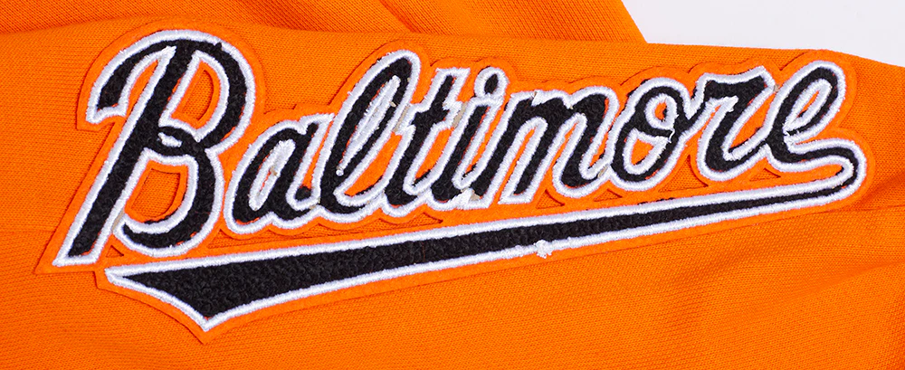 MLB BALTIMORE ORIOLES CLASSIC WOMEN'S SWEATPANT (ORANGE) - Image 6