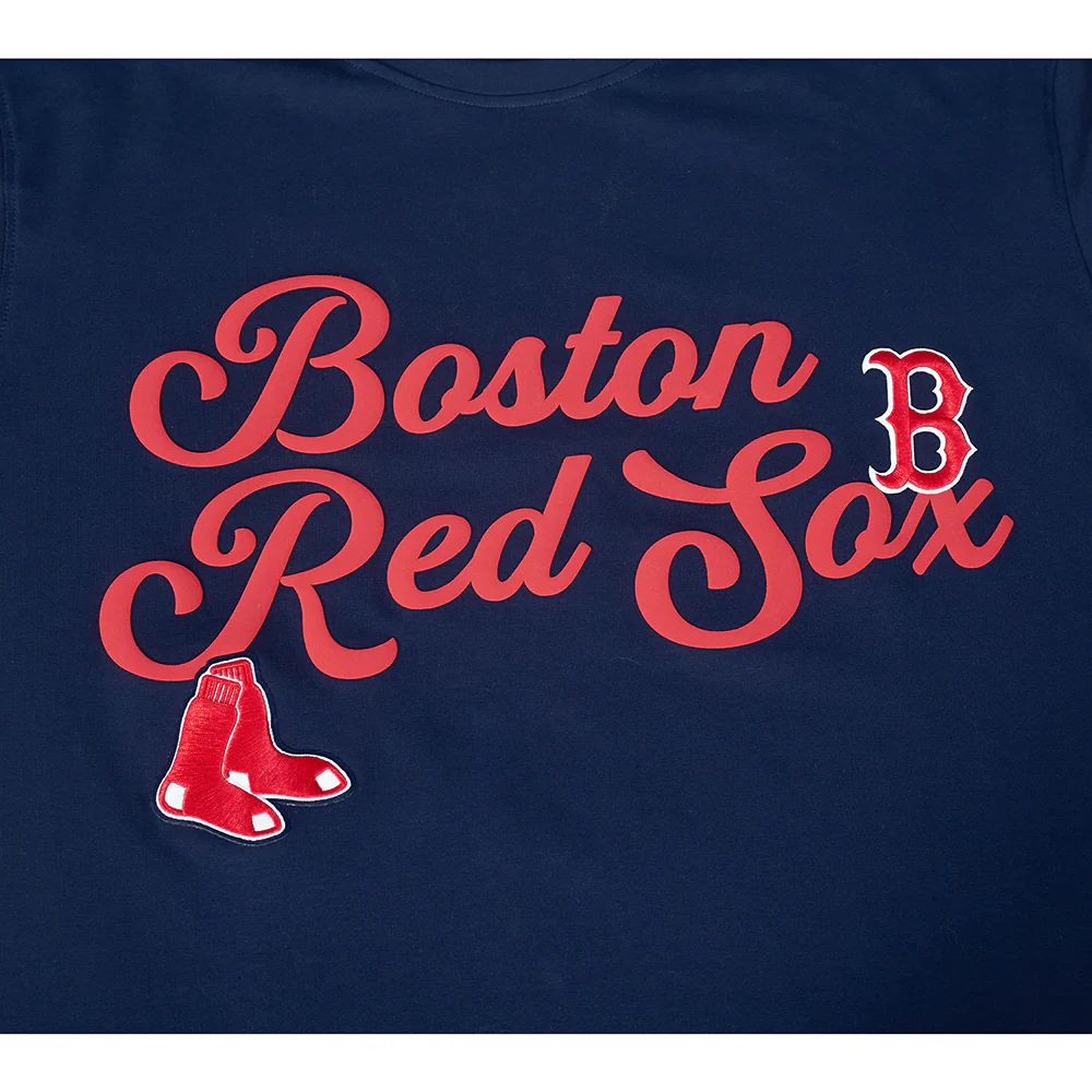 MLB BOSTON RED SOX SOUVENIR MEN'S SINGLE JERSEY TOP (MIDNIGHT NAVY) - Image 5