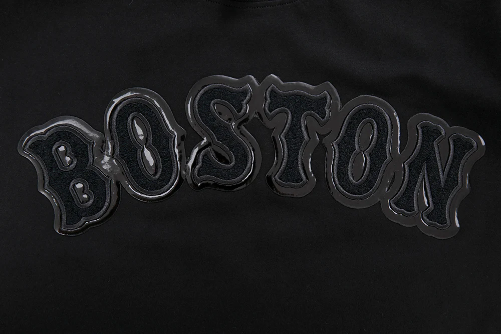MLB BOSTON RED SOX TRIPLE BLACK MEN'S TOP (TRIPLE BLACK) - Image 5