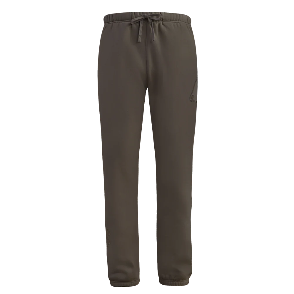 MLB BOSTON RED SOX NEUTRAL MEN'S FLEECE SWEATPANT (DARK TAUPE) - Image 2