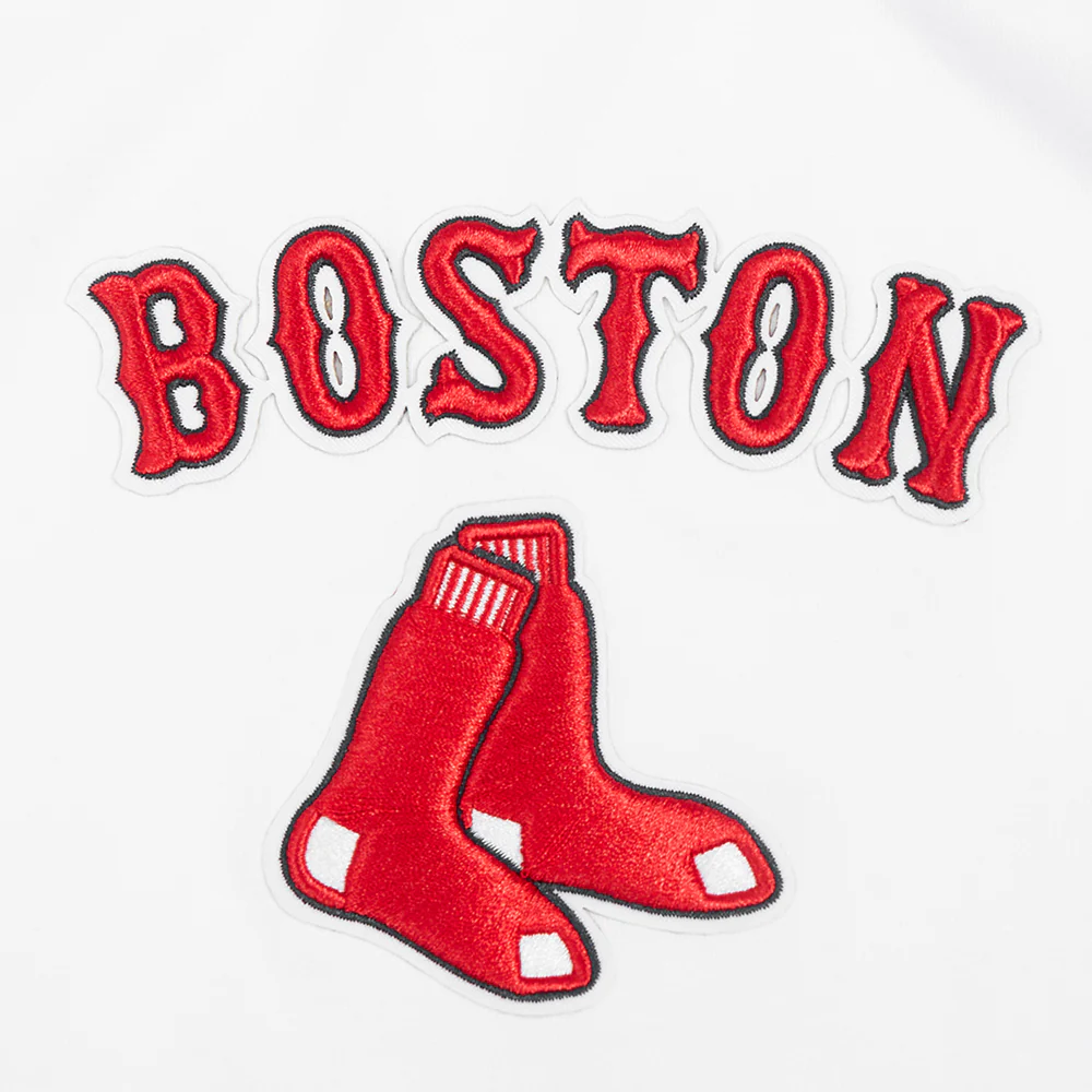 MLB BOSTON RED SOX CLASSIC WOMEN'S RELAXED FIT RACERBACK (WHITE) - Image 5