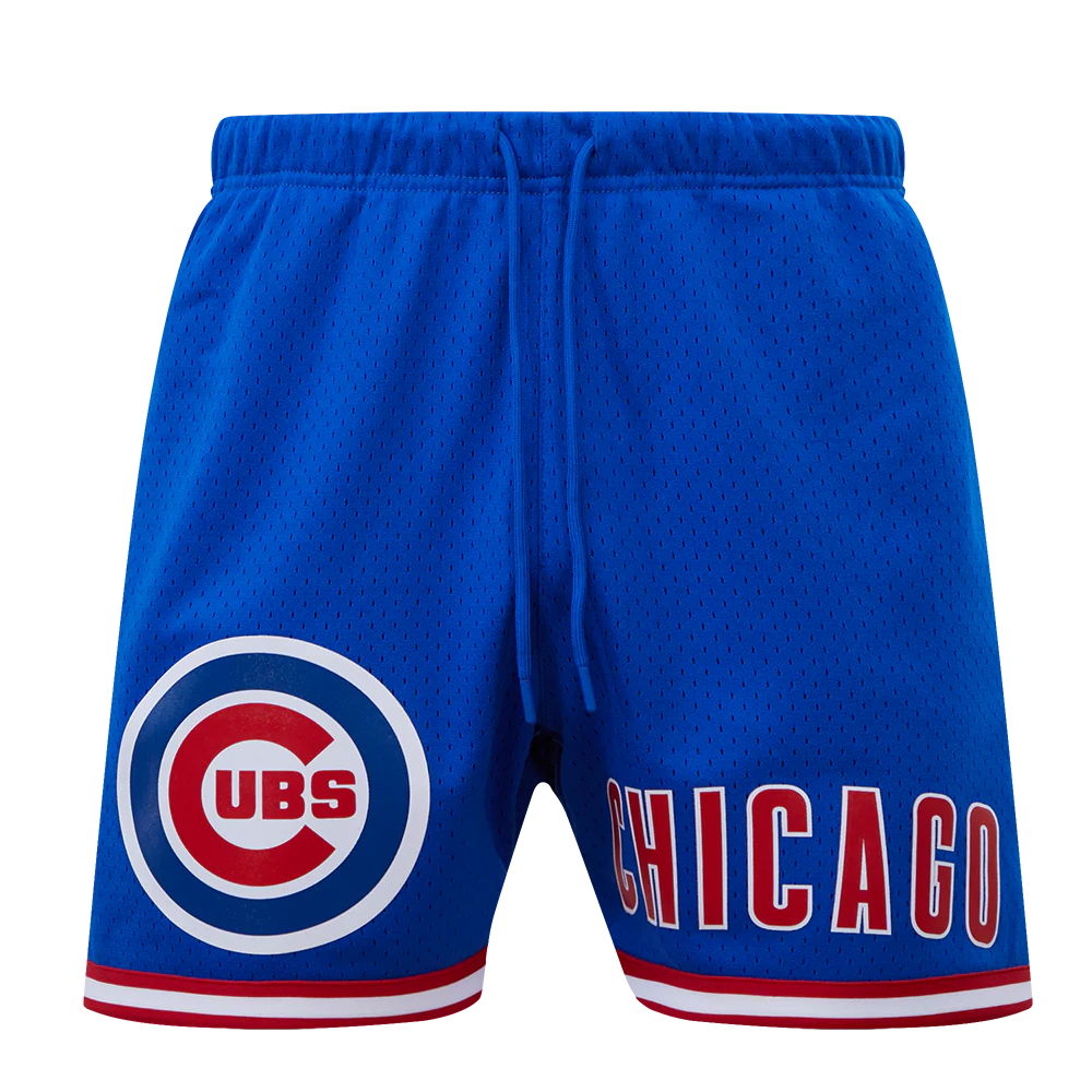 MLB CHICAGO CUBS LOGO MEN'S MESH SHORT (ROYAL BLUE) - Image 10